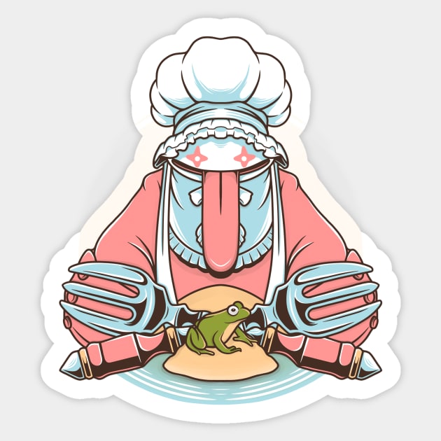 Strange Gourmand Sticker by Alundrart